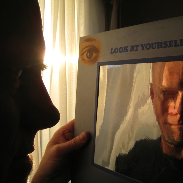 self-portrait with Uriah Heep