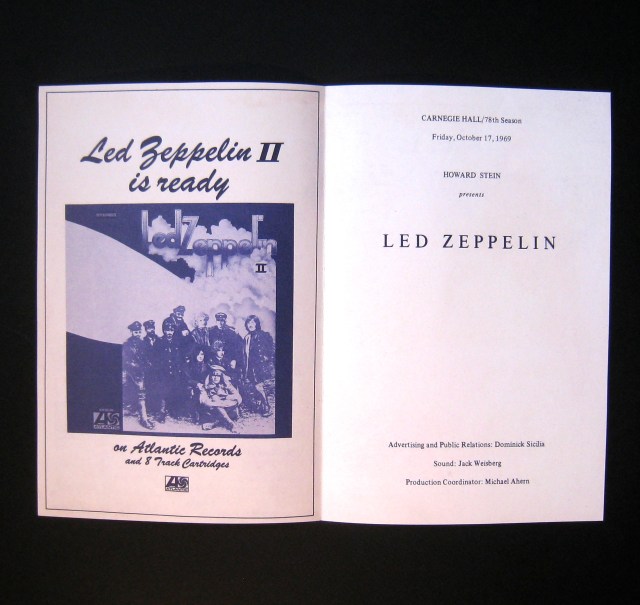 Led Zepp II Flyer