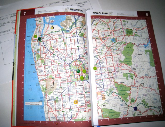 "Your targets are here, here, here..."