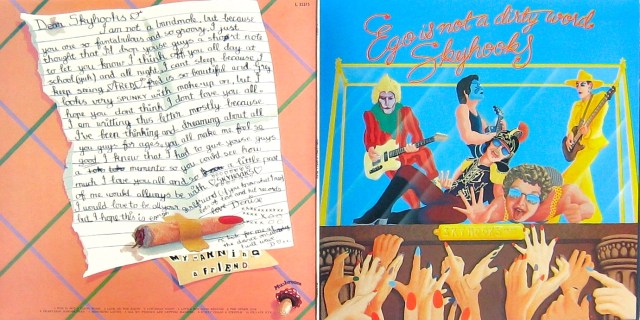 Skyhooks Ego gatefold
