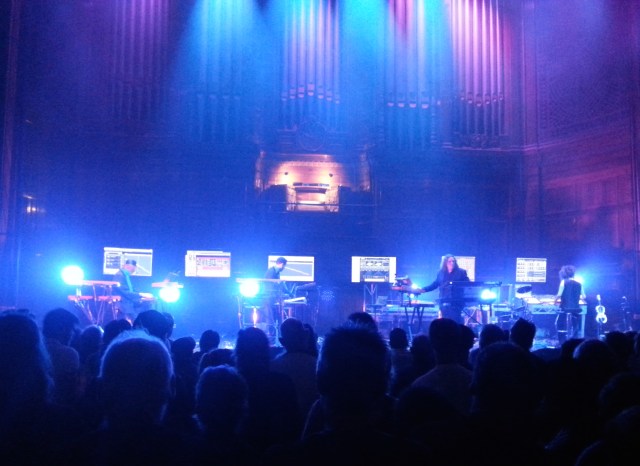 Thanks to Michael, our man in the mosh pit