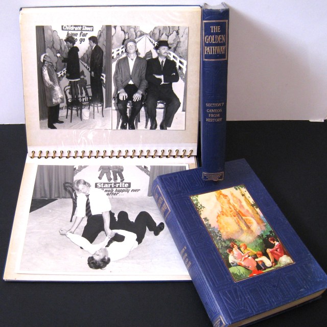 "The Golden Pathway Annual" (your correspondent on the left)