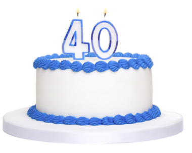 40-birthday-cake