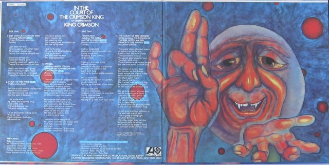 Court Crimson King gatefold