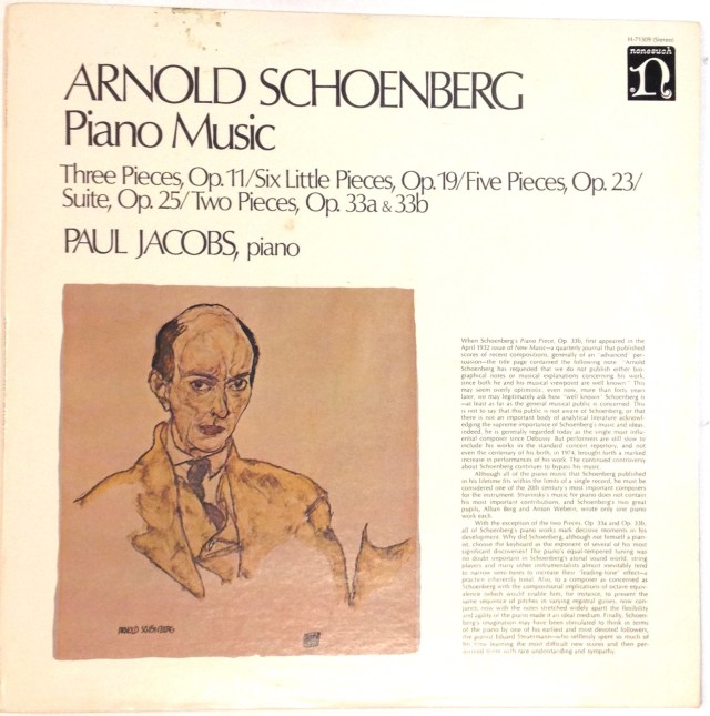 Schoenberg Piano Music