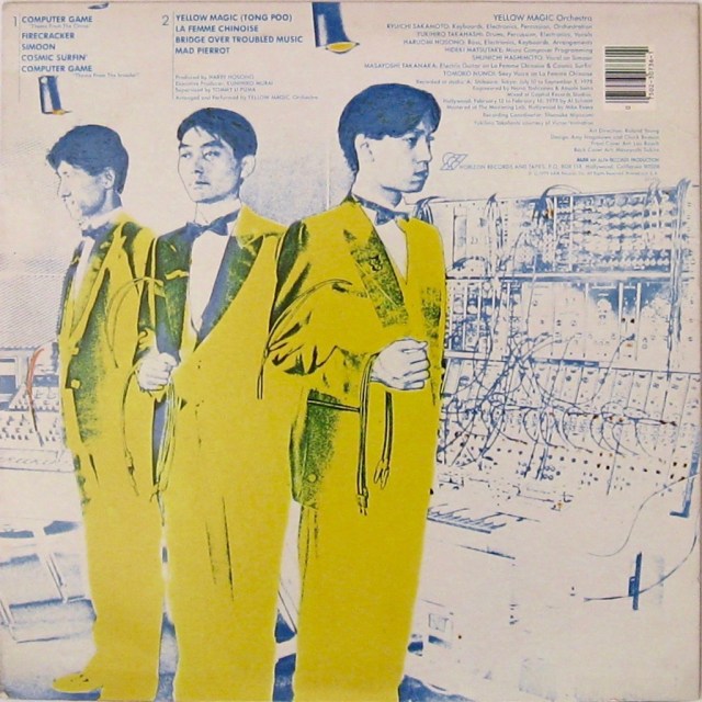 YMO back cover