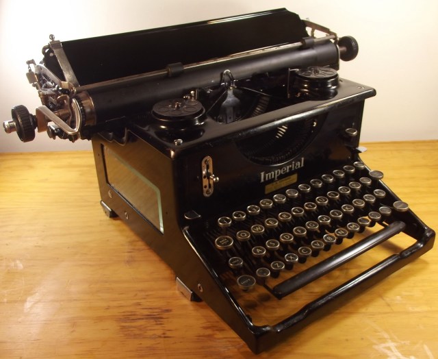Imperial typewriter