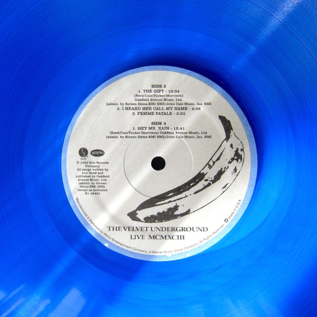VU Live MCMXCIII blue vinyl
