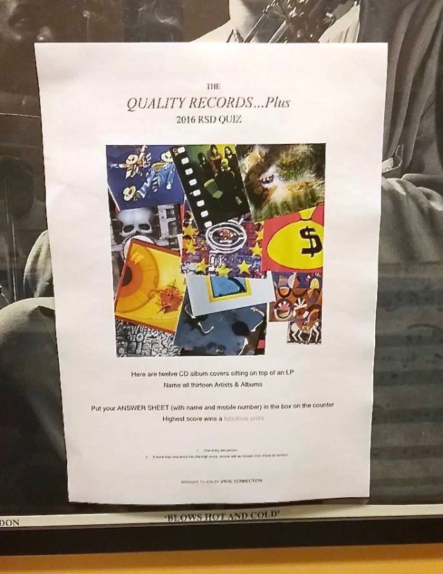 The Vinyl Connectin quiz