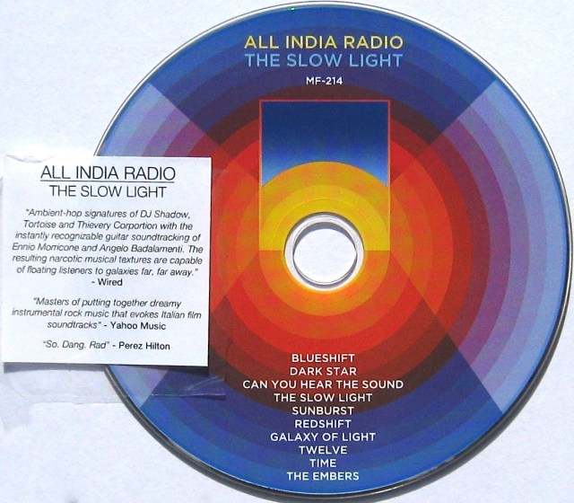 The Slow Light CD