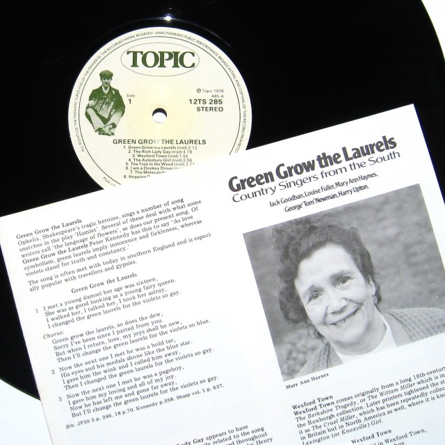 Topic Records Green Grow the Laurels