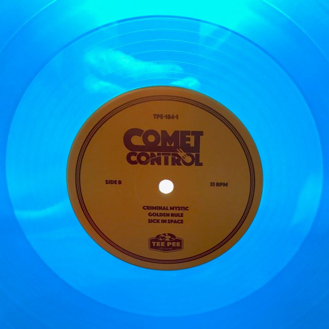 Comet Control Center Maze blue vinyl