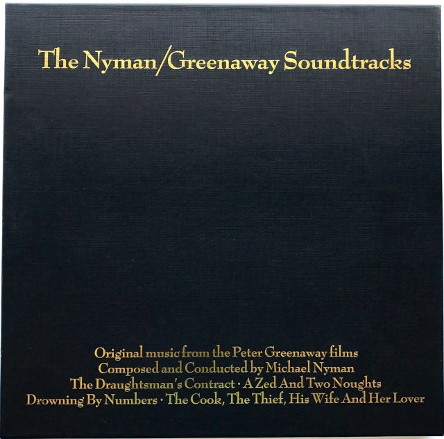 Nyman / Greenaway Soundtrack Box Set
