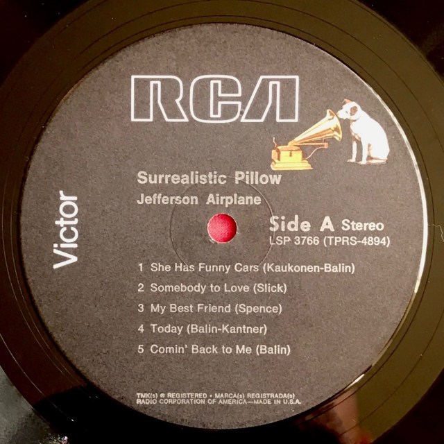 Surrealistic Pillow Jefferson Airplane