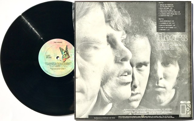 The Doors back cover 1967